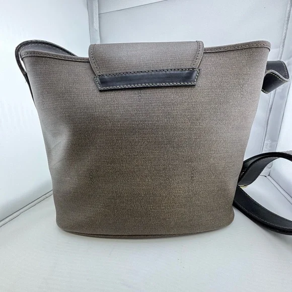 Fendi Vintage Black and Brown Crossbody Bag - Picture 5 of 15